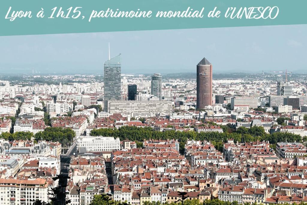 Cabana & Rustique - Proche Macon Nord Viré Exteriér fotografie